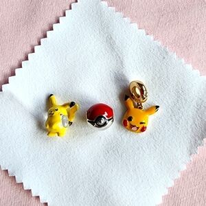 NEW sterling silver exclusive Pokémon charms bundle for Pandora bracelet